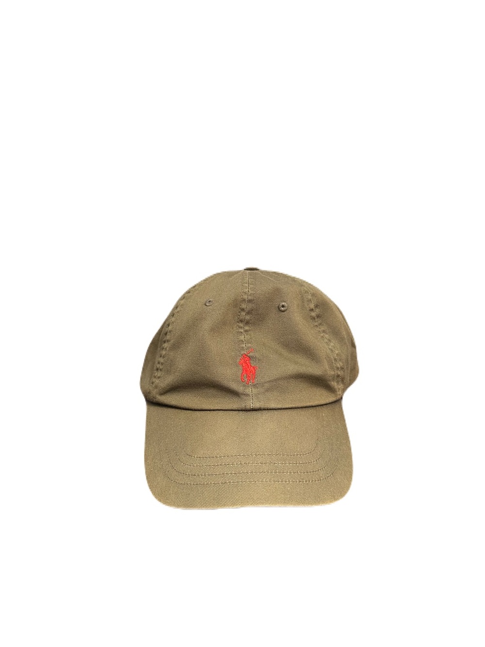 Polo Ralph Lauren Men's One Size Cotton Chino Adjustable Ball Cap Olive Green